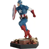 Eaglemoss Hero Collector Kapten Amerika 1/18-skala Figur I Stridsposition