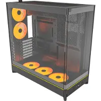 Montech HS02 PRO - Chassi - Miditower - Svart