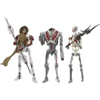 Hasbro Stjärnornas Krig Jedi Survivor Magna Guard Super Battle Droid & Battle Droid Black Series-figur 3 Enheter