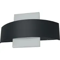 Osram LED utomhus vägglampa ENDURA STYLE SHIELD, Aluminium / grå / zink, Aluminium / grå / zink, Modern, LED-vägglampa utomhus