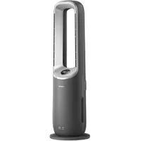 Philips Series 8000 AMF870 - Bladlös kylfläkt/värmare/luftrenare - golvstående - 2200 W - silver / mörkgrå