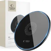Tech-Protect QI15W-C1 Universell Trådlös Laddare - 15W - Svart