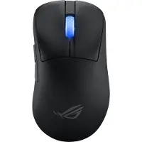 Asus ROG Keris II WL Ace Gaming-mus Bluetooth Optisk Svart 7 Knappar 42000 dpi Ergonomisk, Upplyst