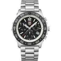 Luminox Pacific Diver Kronograf Rostfritt Stål Svart Urtavla Kvarts XS.3141.M 200M Herrklocka svart