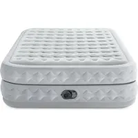 Intex 64490ND DuraBeam Supreme Uppblåsbar säng (L x B x H) 203 x 152 x 51 cm Vit