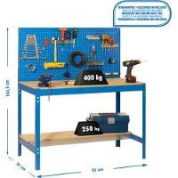 Simonwork (bancos De Trabajo) Bt2 Arbetsbänk 1445x910x610 Mm