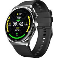 Beafon WATCH 401 Smartklocka - 43mm Svart Silver