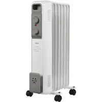 Bimar S827 Oljeradiator 15 m² 600 W, 900 W, 1500 W Vit, Grå