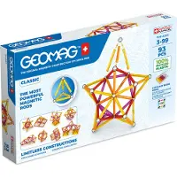 Geomag Magnetset - Classic+ Återvunnet - 93 Delar - - One Size - Magnetiska leksaker