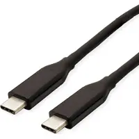 Value USB-kabel USB 4.0 USB-C-kontakt, USB-C-kontakt 0.50 m Svart Skärmad 11.99.9080