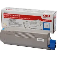 OKI Tonerkassett cyan 6.000 sidor