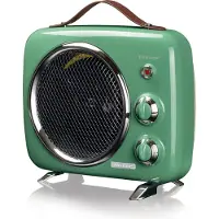 Ariete Vintage 0808 - Värmefläkt - bord - 2 kW - grön