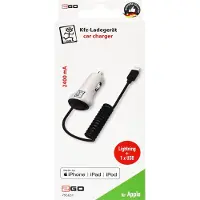 2GO 795631, Automatisk, Cigarr tändare, 5 V, Vit