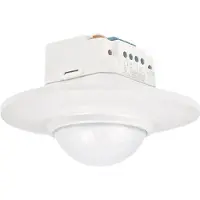 Niko 25340, Infraröd sensor, Tak, Vit, IP20, 2 m, 6 m