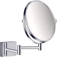 Hansgrohe Sminkspegel AddStoris borstad krom
