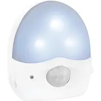 Indexa AN03 33324 LED-nattlampa med rörelsedetektor LED Vit Vit