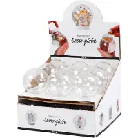 Creativ Company Snöglob för dekorationer (tom) 18-pack