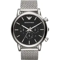 Giorgio Armani Herrklocka - - AR1808 - Vattentät 5 ATM - Kvarts - Mineralglas