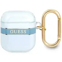 GUESS GUA2HHTSB AirPods skydd blå/blå Strap Collection