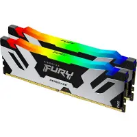Kingston FURY Renegade RGB - DDR5 - sats - 32 GB: 2 x 16 GB - DIMM 288-pin - 6400 MT/s / PC5-51200 - CL32 - 1.1 V - ej buffrad - on-die ECC
