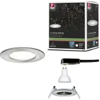 Paulmann 92977 LED-inbyggnadsbelysning LED GU10 6.5 W Järn (borstad)