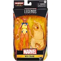 Hasbro Marvel Legender Förundran Action Wolfsbane Baf: ´s Zabu Figur 15 Cm