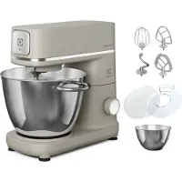 Electrolux E6KM1-4PPT, Stativmixer, Pärlemorfärgad, Knådning, Mixning, Vispning, 1,2 m, 6 l, Platinum Pearl