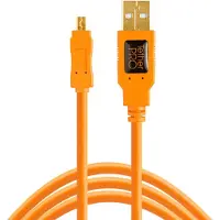 Tether Tools 8-pinnars 15 Cm Usb Till Mini-b-kabel 2.0 A