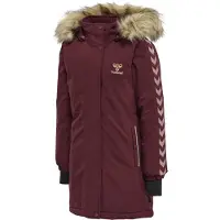 Hummel Vinterjacka - hmlLeaf - Windsor Wine - - 4 år (104) - Vinterjacka