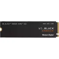 Western Digital WD_BLACK SN850X NVMe SSD WDBB9G0010BNC - SSD - 1 TB - inbyggd - M.2 2280 - PCIe 4.0 (NVMe) - svart