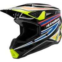 Alpinestars SM3 Wurx Motocrosshjälm för ungdomar