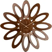 Karlsson Fiore Dark Wood Veneer väggklocka KA5891DW
