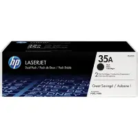 HP 35AD (CB435AD) svart toner 2-pack (original)