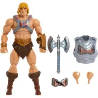 Mattel He-man Revolution Actionfigur Med Battle Armor-tillbehör