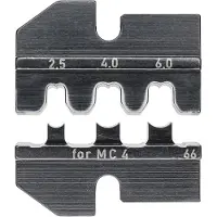 Knipex 97 49 66 Crimpinsats Kontaktdon solcell MC4 2.5 till 6 mm² Passar märke 97 43 200, 97 43 E, 97 43 E AUS, 97 43 E UK, 97 43 E US
