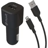 Muvit Usb-laddare + Lightning-kabel 1.2 M 2.4a 2.4a 12w
