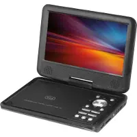 Trevi PDX 1409 S2, Bärbar DVD-spelare, Bordsskiva, Svart, CD-ljud, DVD-Video, MP3, SVCD, VCD, CD-R, CD-RW, DVD, NTSC, PAL