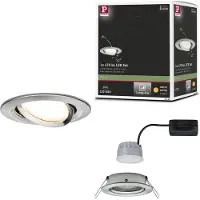 Paulmann 93482 Nova Inbyggnadsbelysning LED LED 6 W Järn (borstad)