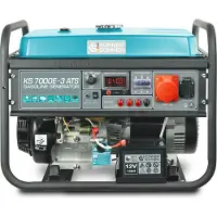 Könner&Sohnen KS bensindriven generator KS 7000E-3 ATS 5,0 kW 230/400V elektrisk start