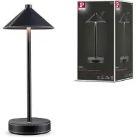 Paulmann Pellini 71175 Sladdlös bordslampa LED 2 W Svart (matt)