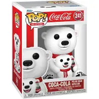 Funko POP! Coca-cola Isbjörn Med Unge-figur