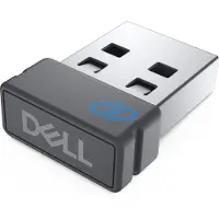 Dell Universal Pairing Receiver WR221 - Trådlös mottagare till mus/tangentbord - USB, RF 2,4 GHz - Titan gray