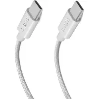 SBS TECABLETISSUETCC240G, 2 m, USB C, USB C, USB 3.2 Gen 2 (3.1 Gen 2), 10 Gbit/s, Grå