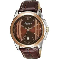 Kenneth Cole Klocka KENNETH COLE IKC8096. Kvarts, Färg brun. Man.