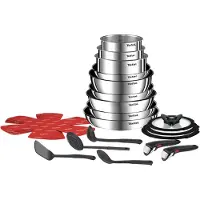 Tefal Ingenio Emotion gryt- och kastrullset, 22 delar (L897SM74)