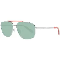 GUESS Aviator Herr Glänsande Gunmetal Grön GU00054