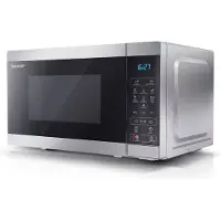 Sharp Microvågsugn 20l Digital panel 800W Silver