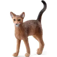 Schleich Farm World - Abessinier katt - H: 5,2 cm - 13964 - - One Size - Leksaksdjur