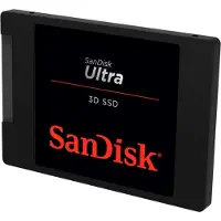 SanDisk Ultra 3D - SSD - 1 TB - inbyggd - 2.5 - SATA 6Gb/s