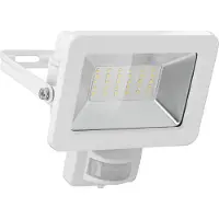 Goobay 53882, Vit, IP44, Gjuten aluminium, Glas, Metall, Plast, 0,1 ms, 30 W, LED